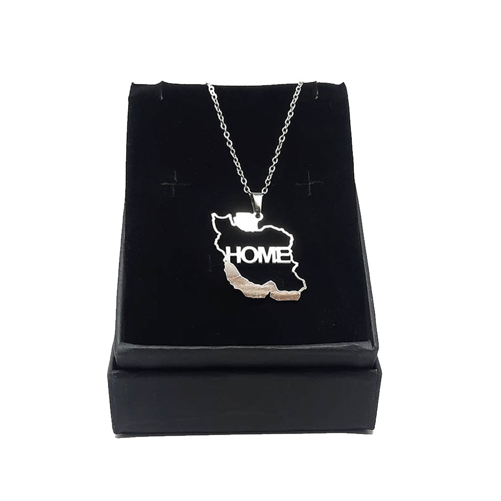گردنبند ایران HOME استیل ایران کد5