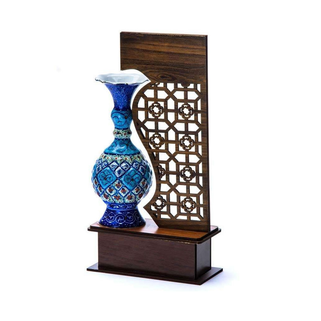 تندیس گلدان 16 مینا کد 04
